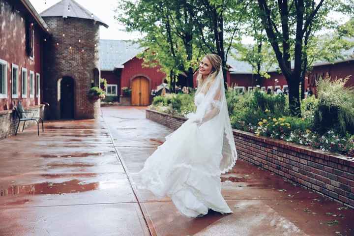 I found a scalloped lace edge that was similar to my dress, but not the exact same. It still looked 