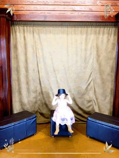 Our flower girl!