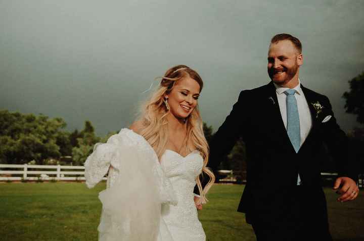 After the ceremony.