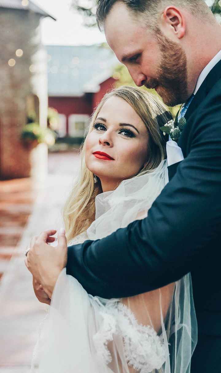 Us on our wedding day!