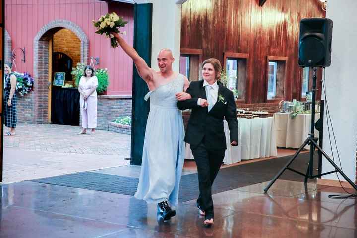 This was obviously the biggest hit! She is my husband's stepsister and he is my husband's best frien