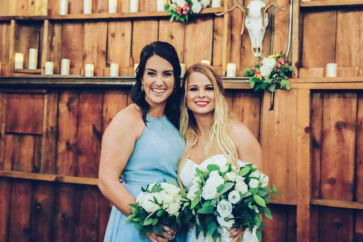 My MOH in dusty blue