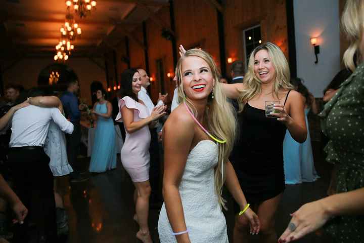 me & one of the groomsman's girlfriends