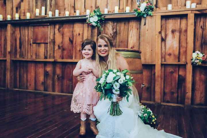 my sweet niece/flower girl