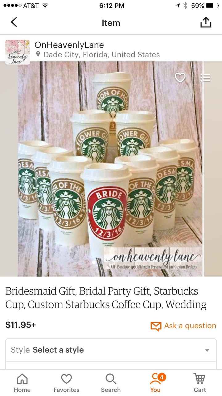 Bridesmaids Gifts