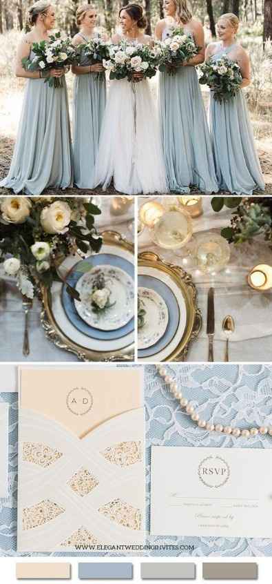 Our colors are sky blue, so I like the gold & white & blue