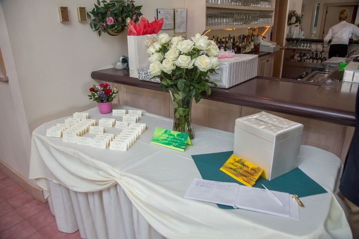 Guest Book Table
