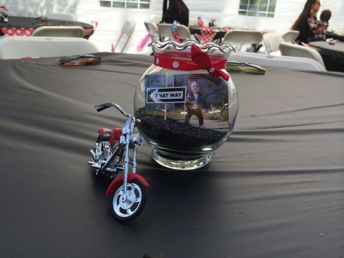 Motorcycle Theme Centerpieces?? 14