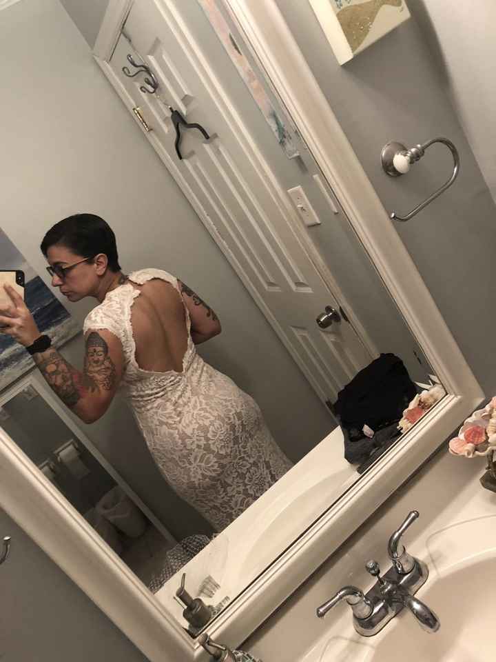Last minute dress change need help with bra!! - 2