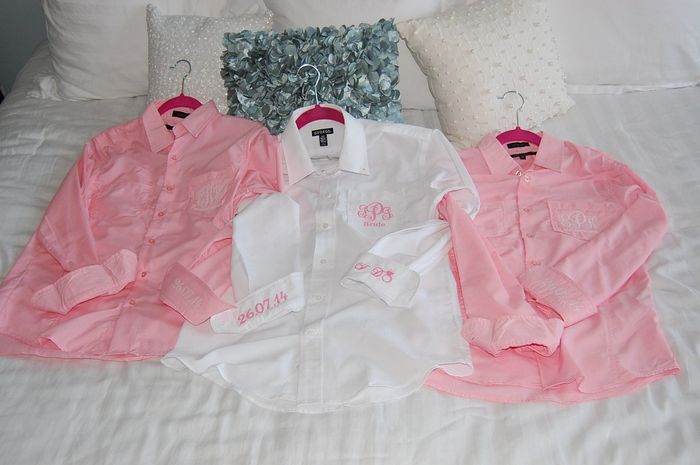 what are you wearing while getting ready?
