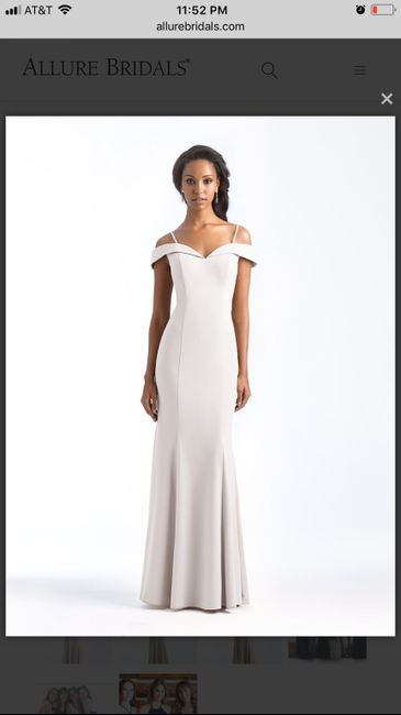 Black bridesmaid gowns - 2