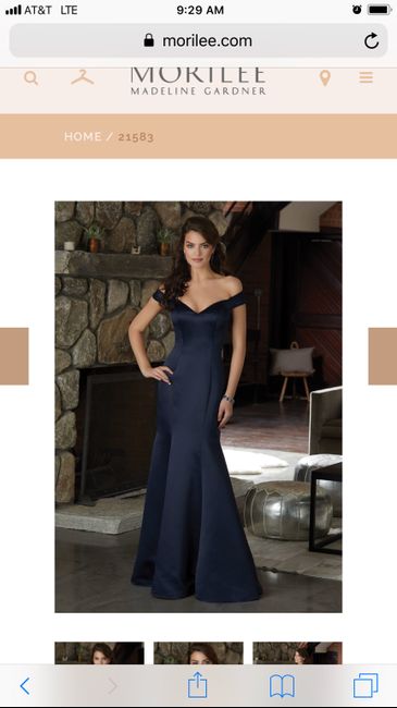 Black bridesmaid gowns - 6