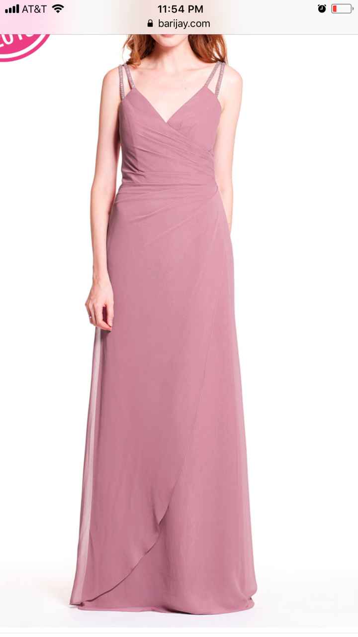 Black bridesmaid gowns - 3