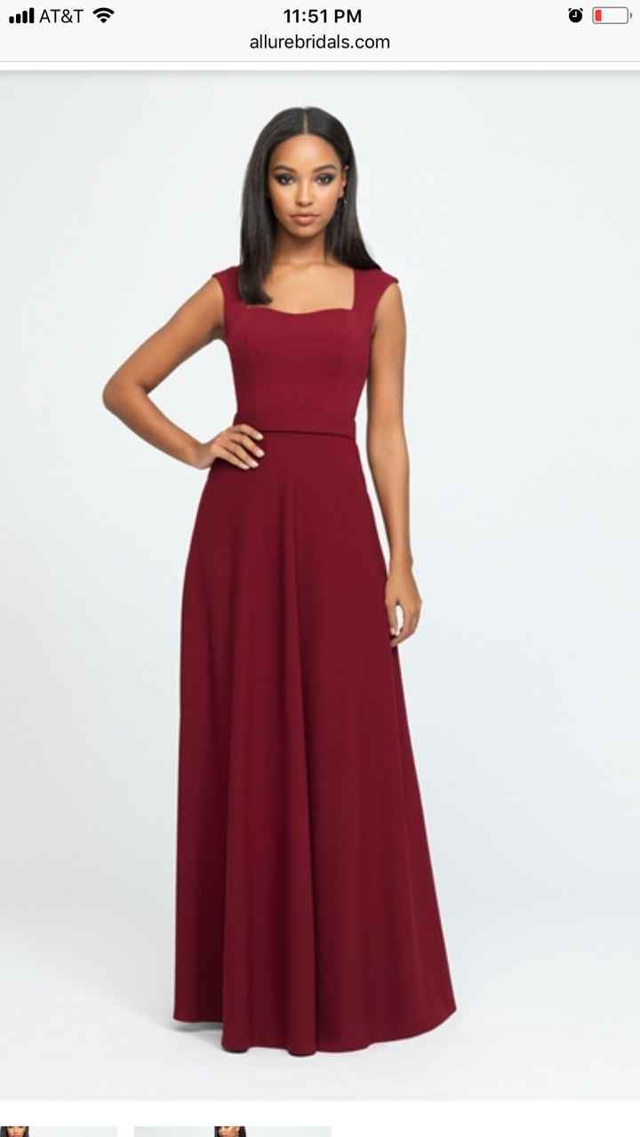 Black bridesmaid gowns - 4