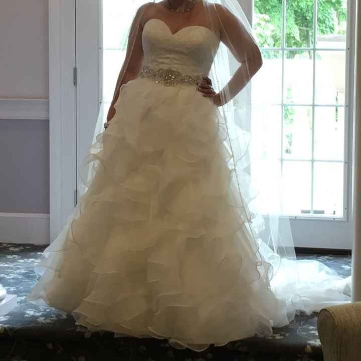 Let me see what you're wearing on your wedding day