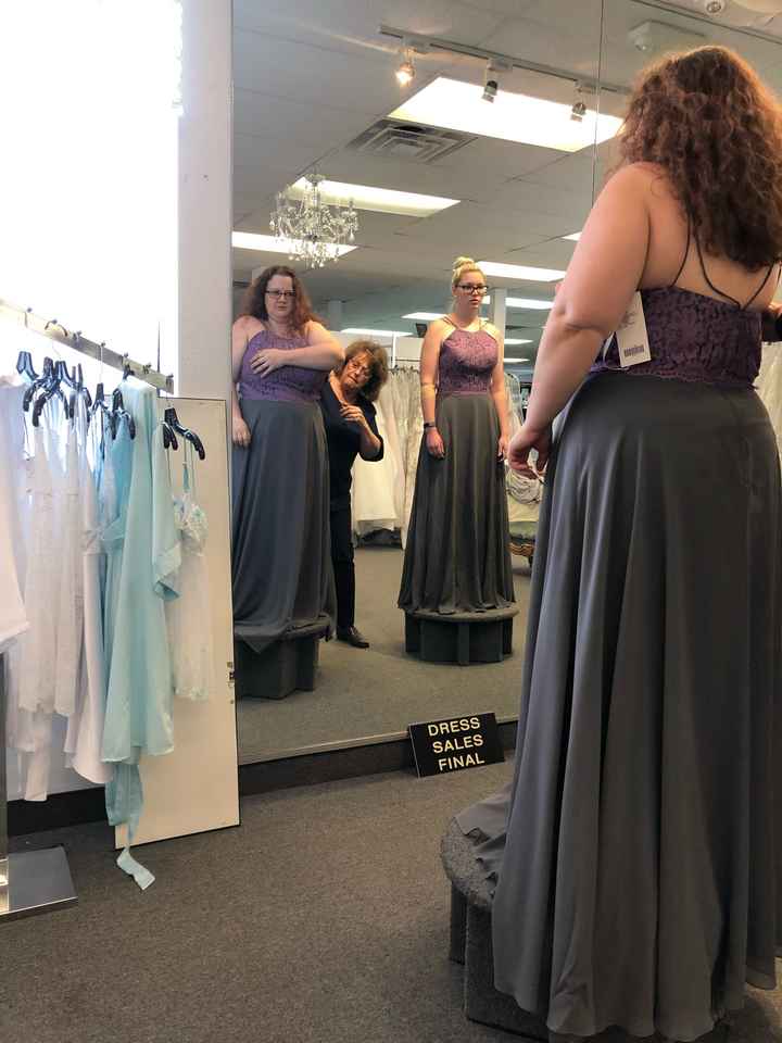 Let me see your bridesmaids dresses! - 1