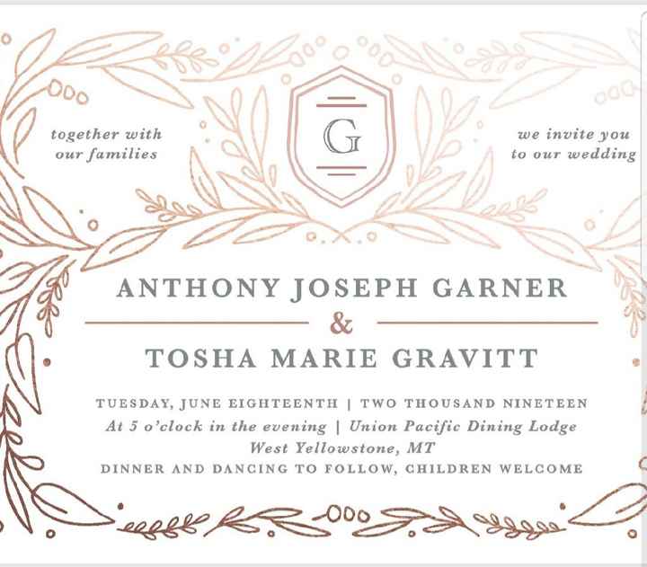 Invitations - 1
