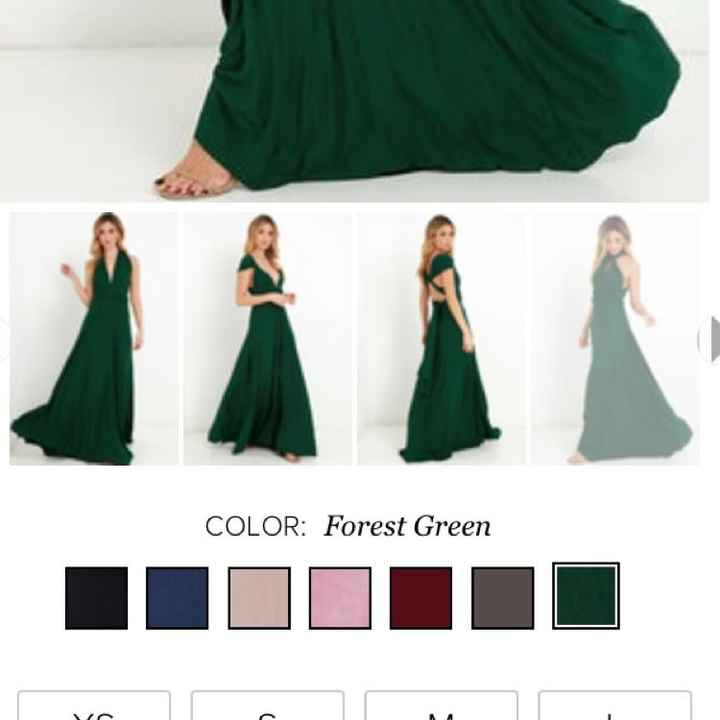 Show me your bridesmaid dresses!!