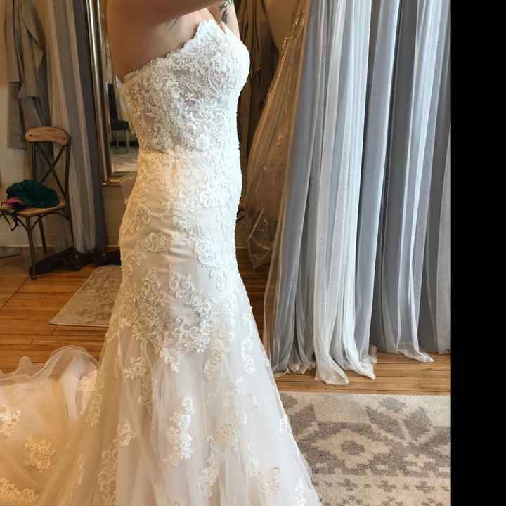 Pros and cons to a mermaid style dress? - 2