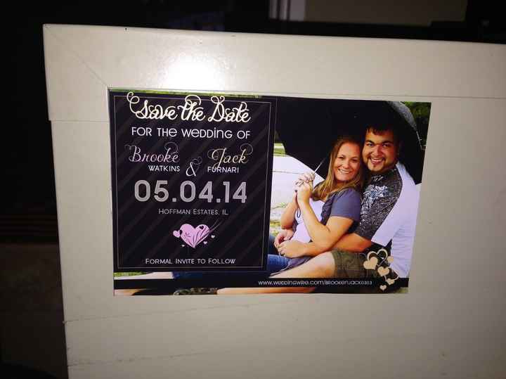 Officially Done with Save the Dates