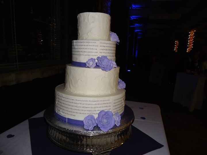 Anyone have a buttercream cake instead of fondant?