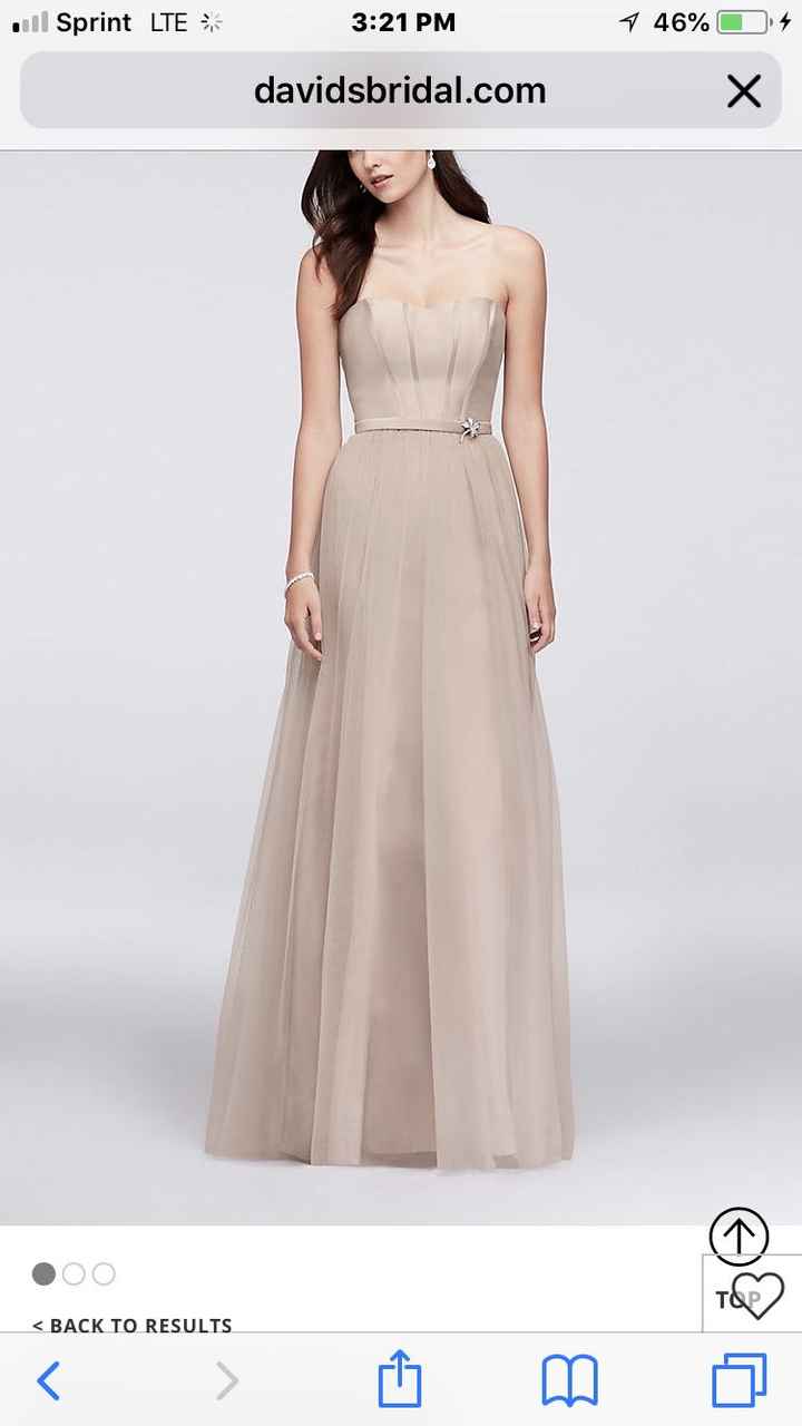 Bridesmaid dresses - 1