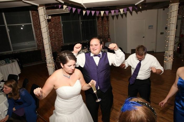 David's Bridal Purple Shades