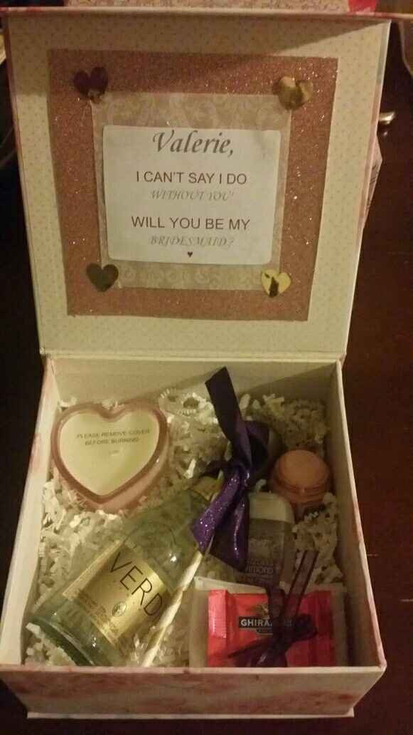 Will you be my bridesmaid box