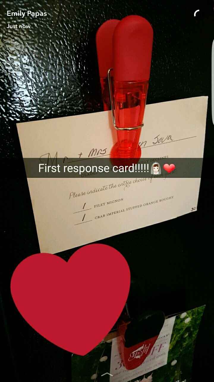 First Response Card!!!!