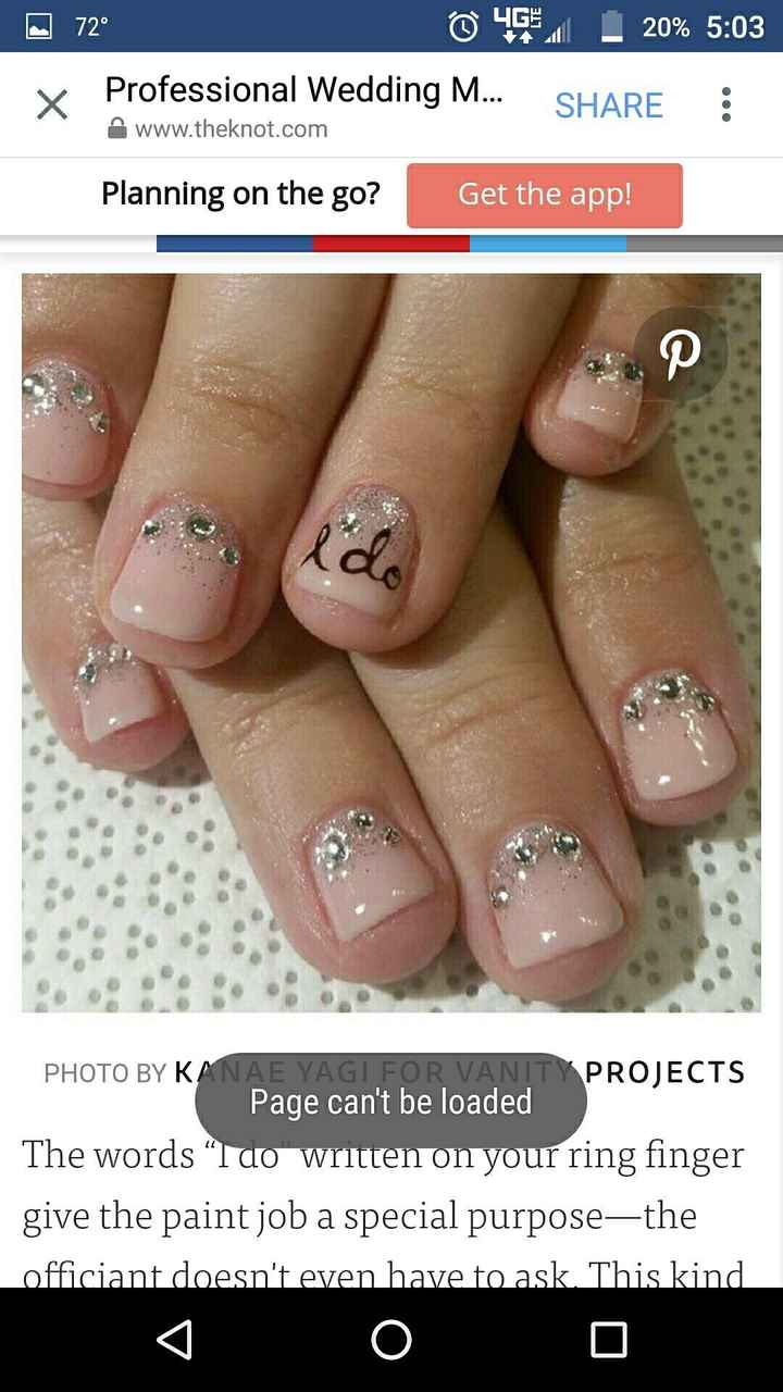 What's your wedding day manicure?