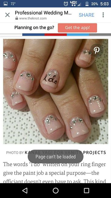 What's your wedding day manicure?