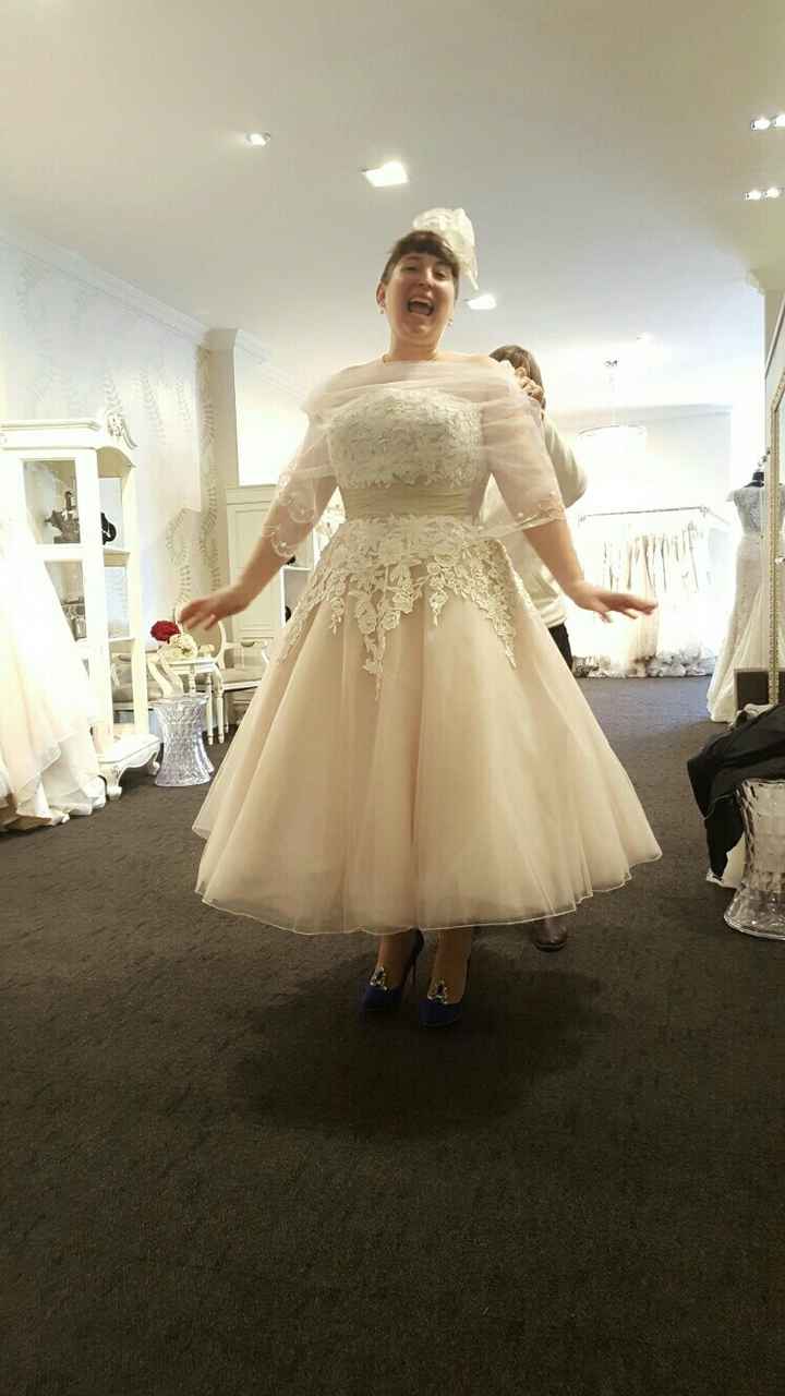 My dress arrived!