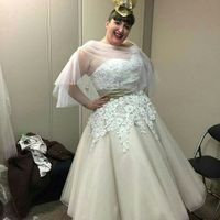 Picking my dress up
