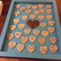 Guest Sign-in Shadowbox