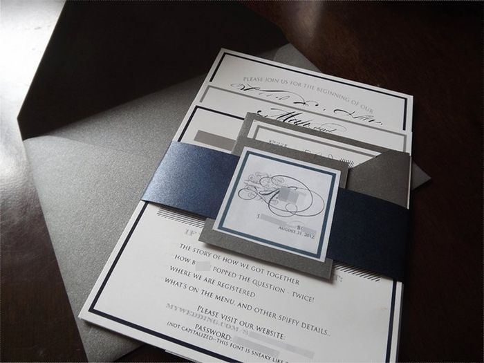 what do you girls think of my DIY invitations...what about yours?