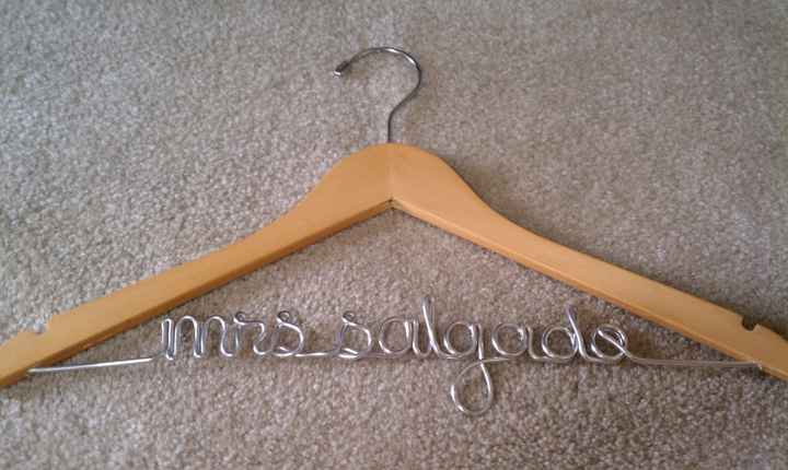 MY HANGER IS HERE! YAY!