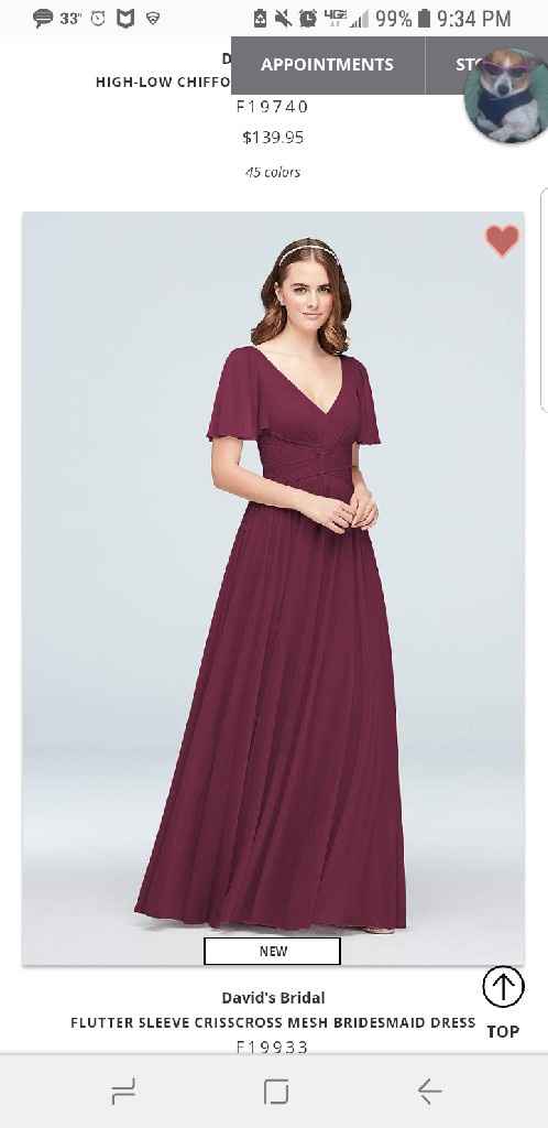 Bridesmaid dresses - 1