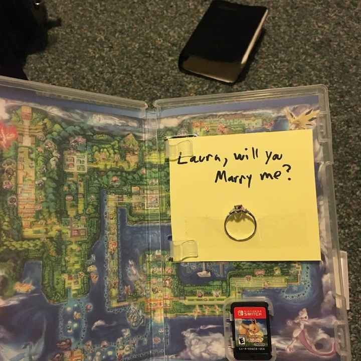 The way my boyfriend proposed to me - 2
