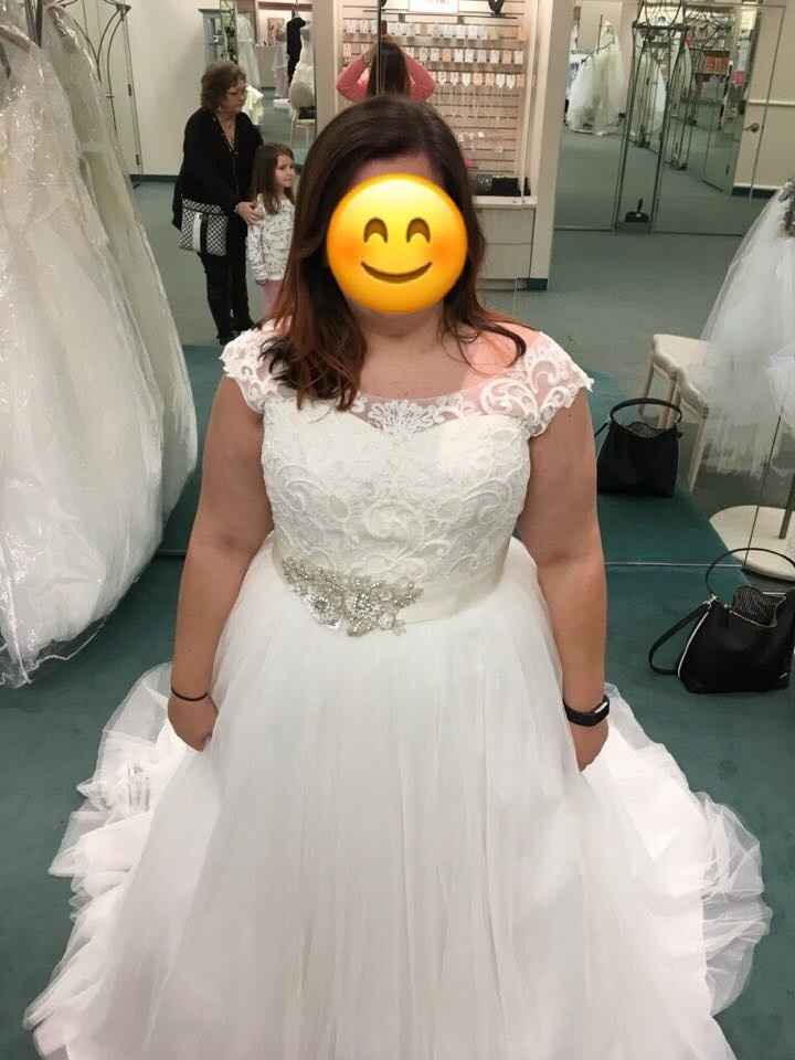I said YYYEEESSS to the the dress!!