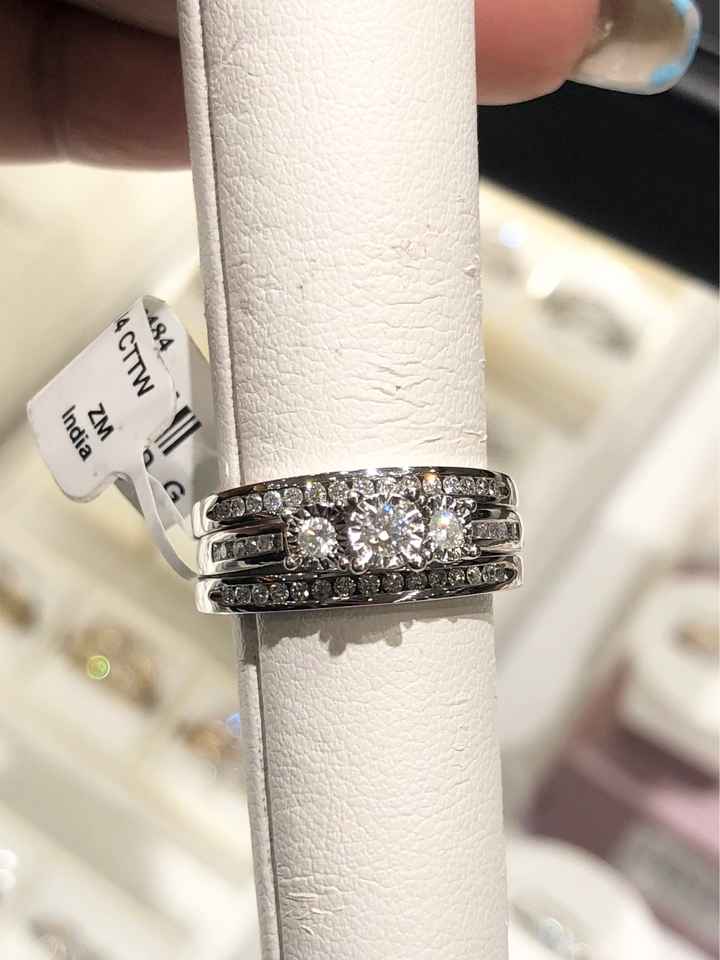 Show me your wedding ring set - 1