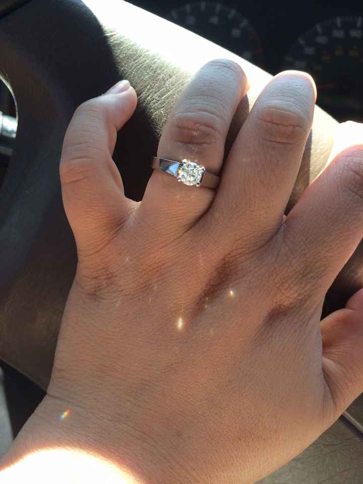 Show me your RING...engagement and/or wedding band :)