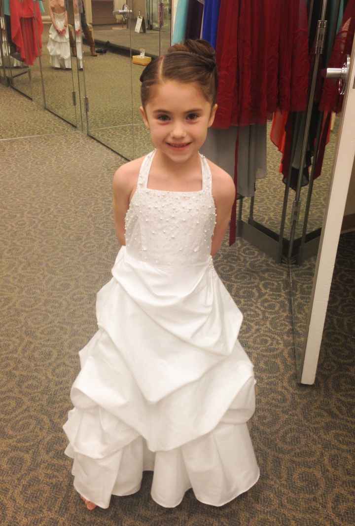 Just bought my flower girl dress! Let me see yours!