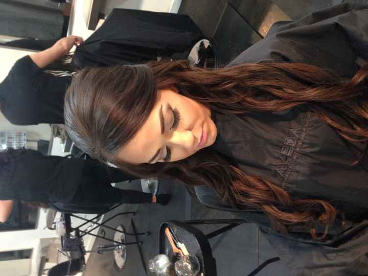 Second hair trial & makeup trial.. SUCCESS!
