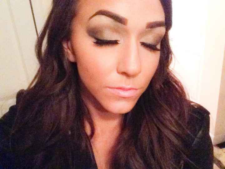 Second hair trial & makeup trial.. SUCCESS!