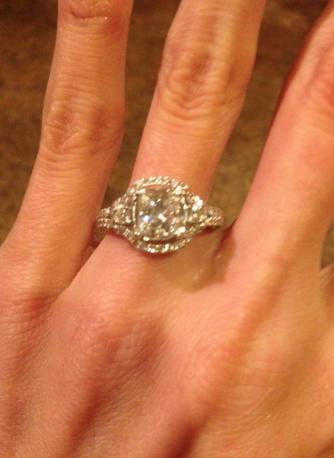 Tell me about your rings! Did he pick? Did he let you? Did you do it together!?