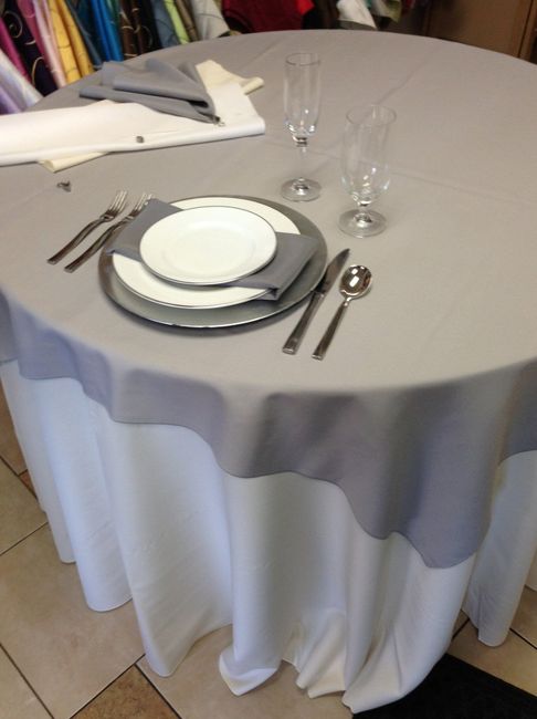 Show me your...table linens