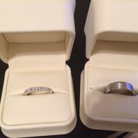 Wedding bands have been purchased!