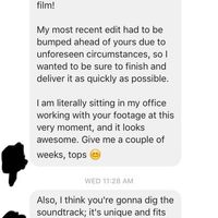 Update on MIA highlight film