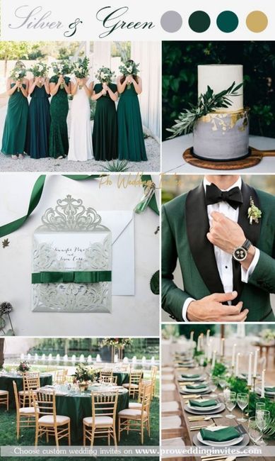 What colors did you choose for your wedding? 6