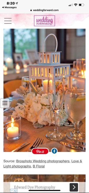 Lantern Centerpieces - 2